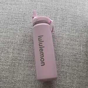 lululemon Back to Life Sport Bottle 24oz Straw Lid